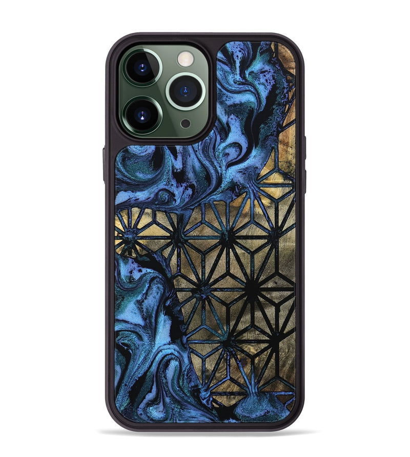 iPhone 13 Pro Max Wood Phone Case - Kaya (Pattern, 802413)