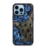 iPhone 14 Pro Max Wood Phone Case - Kaya (Pattern, 802413)