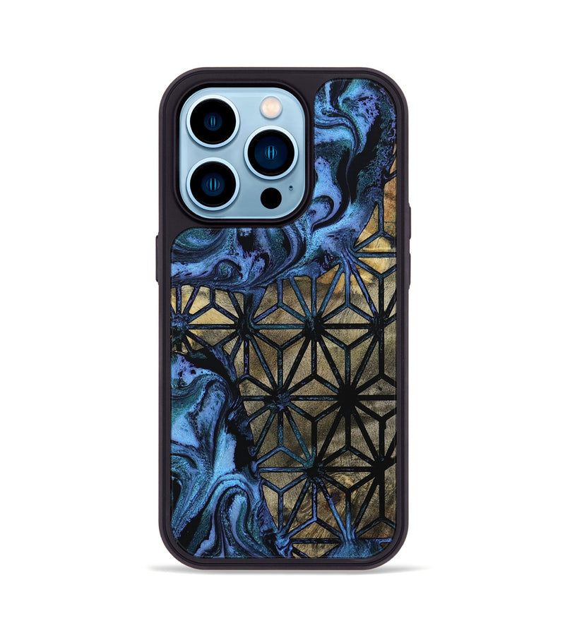 iPhone 14 Pro Wood Phone Case - Kaya (Pattern, 802413)