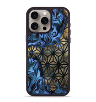 iPhone 15 Pro Max Wood Phone Case - Kaya (Pattern, 802413)