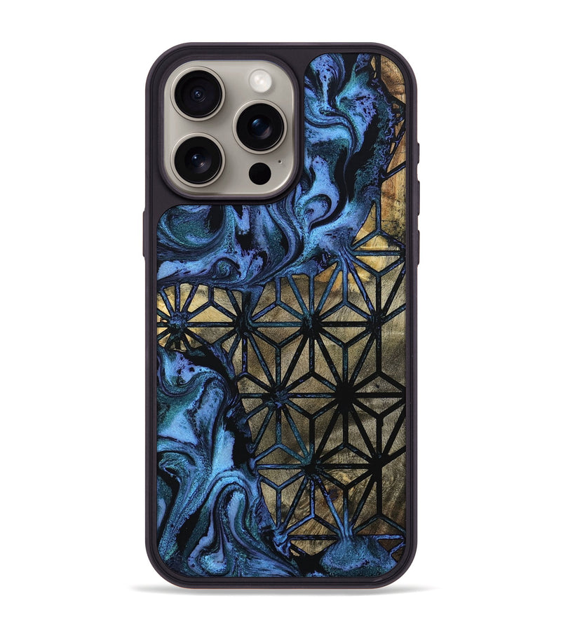 iPhone 15 Pro Max Wood Phone Case - Kaya (Pattern, 802413)