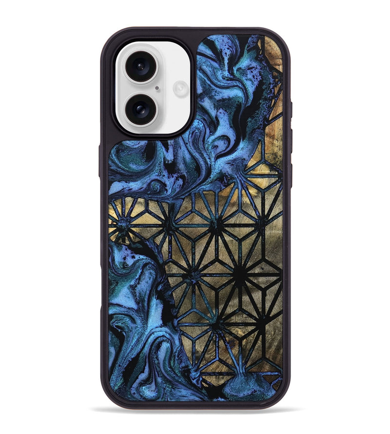 iPhone 16 Plus Wood Phone Case - Kaya (Pattern, 802413)