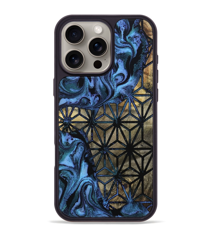 iPhone 16 Pro Max Wood Phone Case - Kaya (Pattern, 802413)