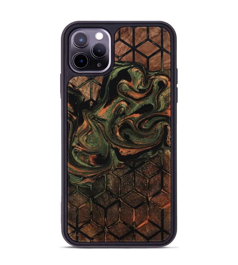 iPhone 11 Pro Max Wood Phone Case - Leyla (Pattern, 802414)