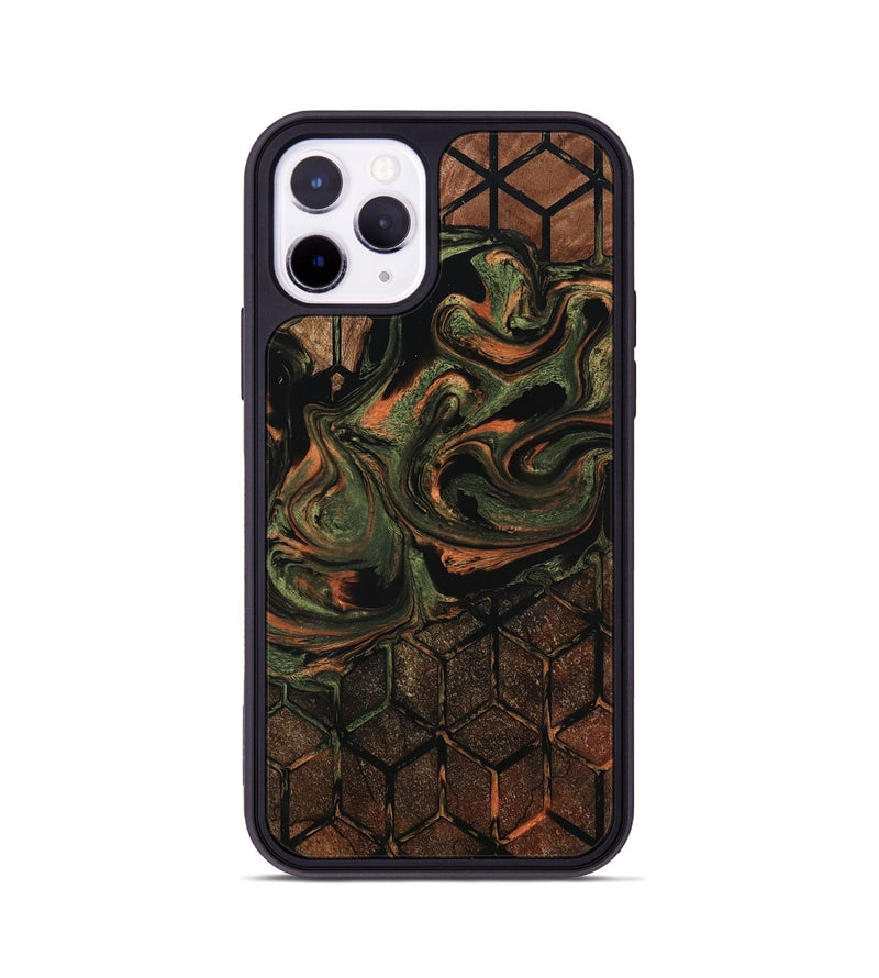 iPhone 11 Pro Wood Phone Case - Leyla (Pattern, 802414)