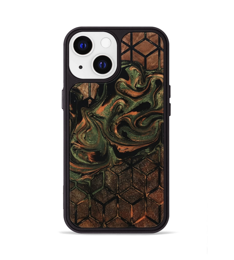 iPhone 13 Wood Phone Case - Leyla (Pattern, 802414)