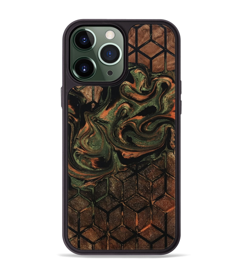 iPhone 13 Pro Max Wood Phone Case - Leyla (Pattern, 802414)