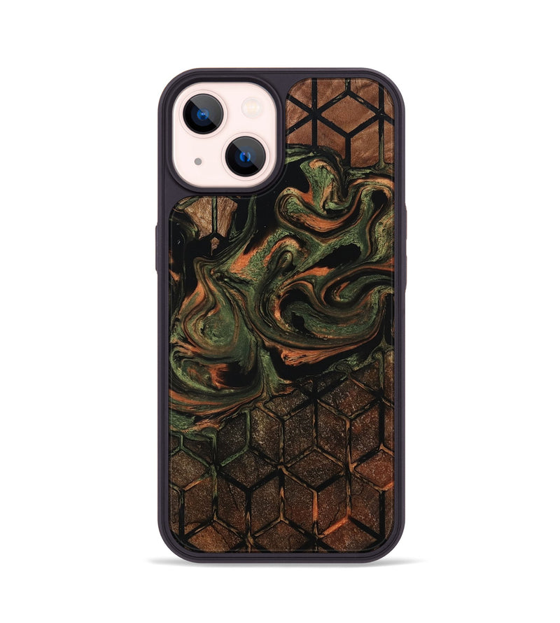 iPhone 14 Wood Phone Case - Leyla (Pattern, 802414)