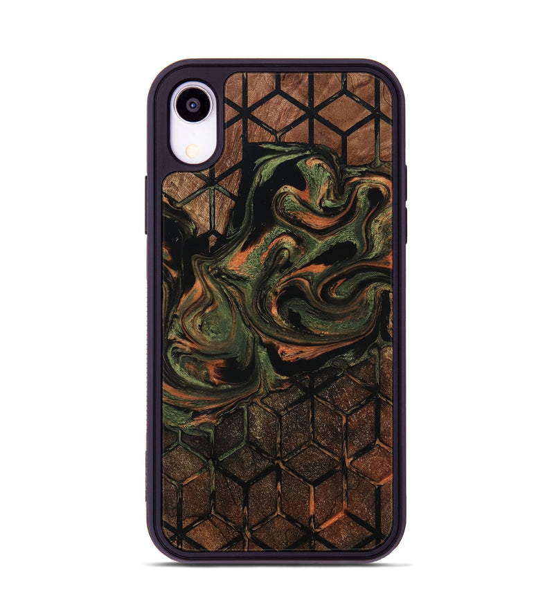 iPhone Xr Wood Phone Case - Leyla (Pattern, 802414)