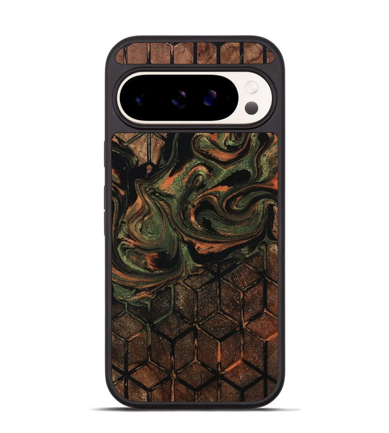 Pixel 9 Wood Phone Case - Leyla (Pattern, 802414)