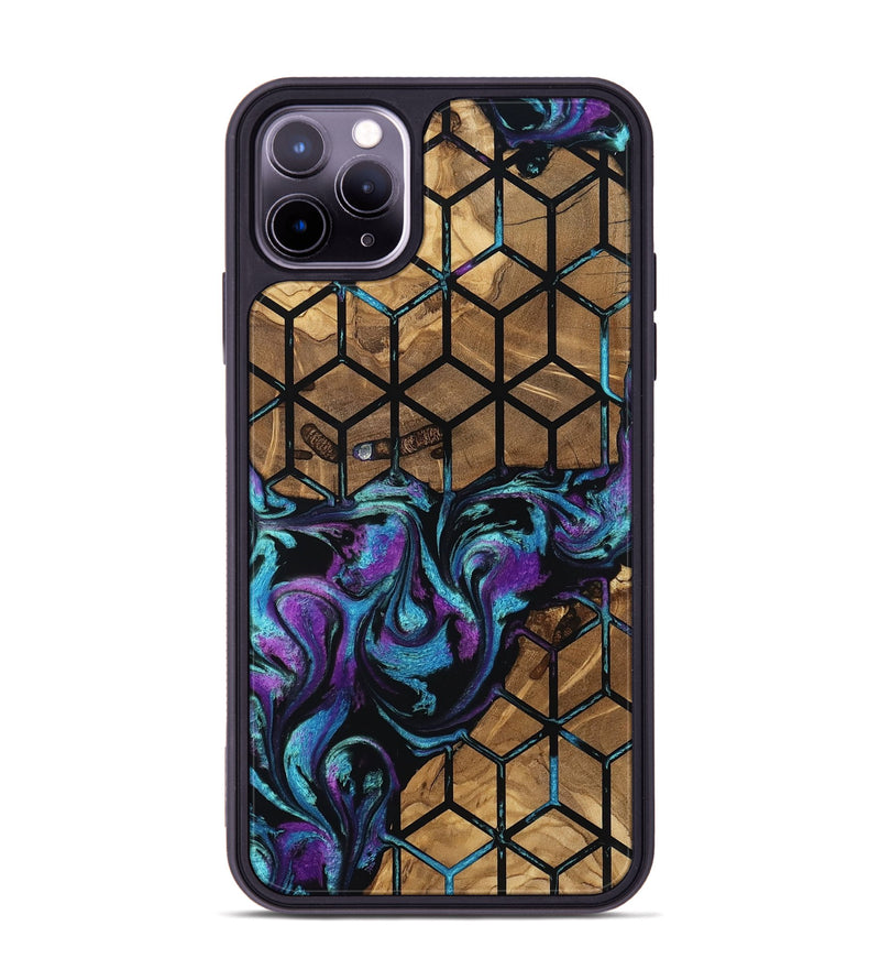 iPhone 11 Pro Max Wood Phone Case - Shannan (Pattern, 802415)