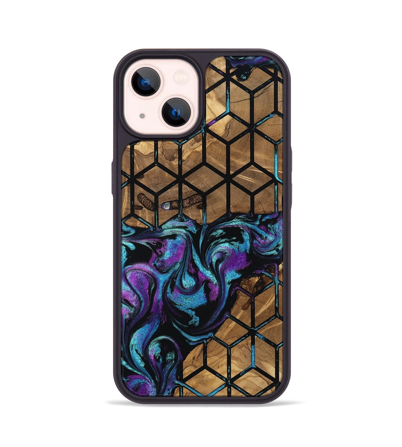 iPhone 14 Wood Phone Case - Shannan (Pattern, 802415)