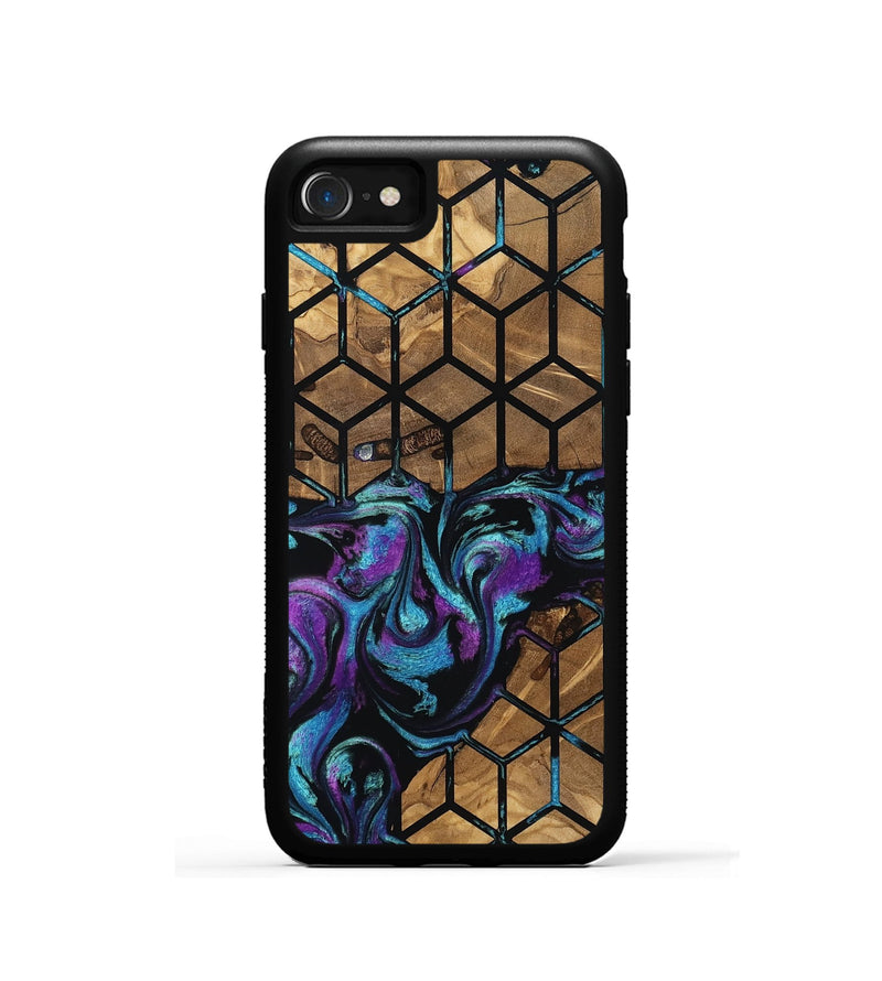 iPhone SE Wood Phone Case - Shannan (Pattern, 802415)