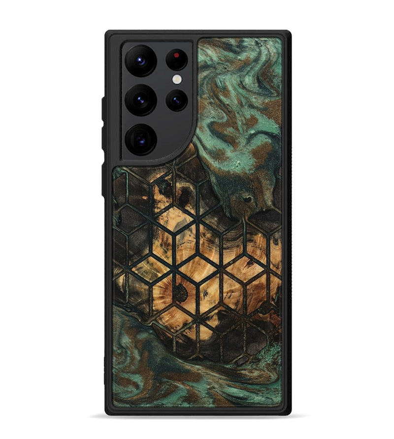 Galaxy S22 Ultra Wood Phone Case - Kaison (Pattern, 802416)