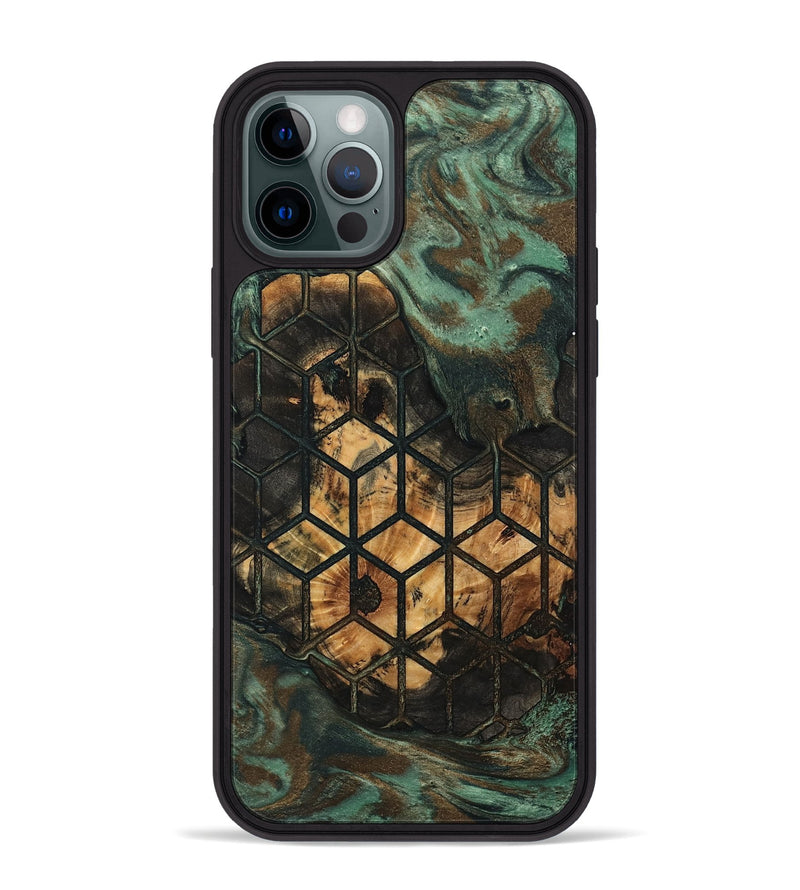iPhone 12 Pro Max Wood Phone Case - Kaison (Pattern, 802416)