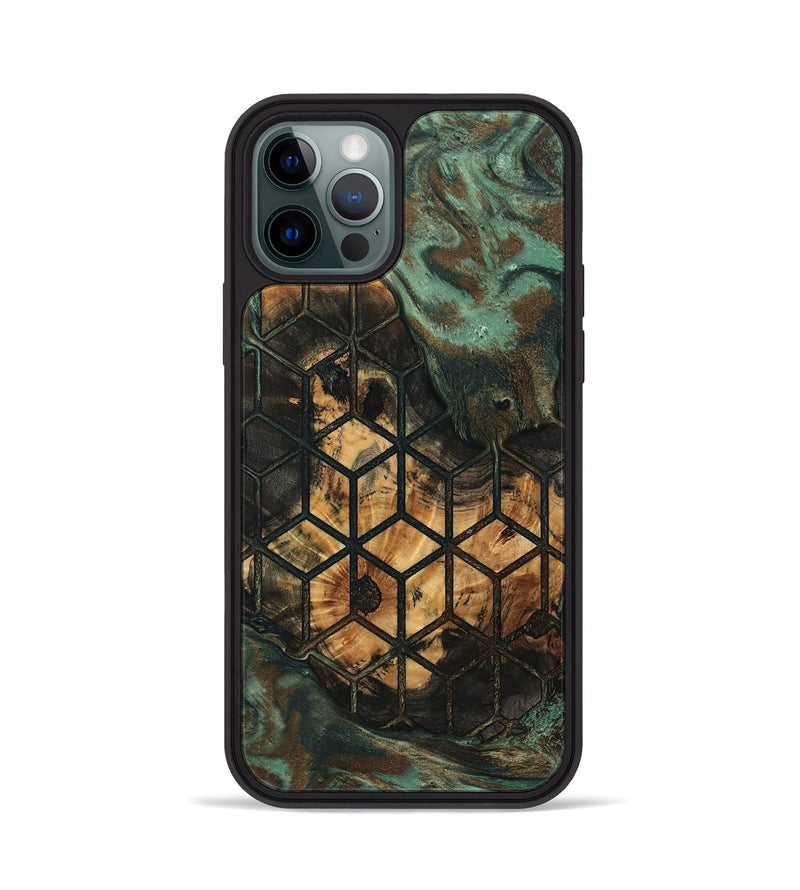 iPhone 12 Pro Wood Phone Case - Kaison (Pattern, 802416)
