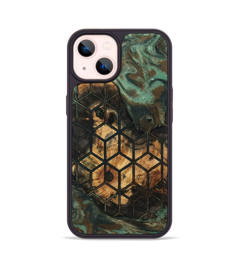 iPhone 14 Wood Phone Case - Kaison (Pattern, 802416)