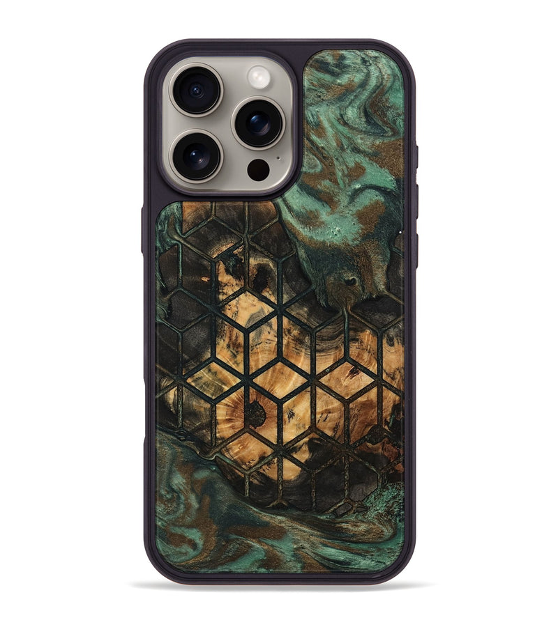 iPhone 16 Pro Max Wood Phone Case - Kaison (Pattern, 802416)