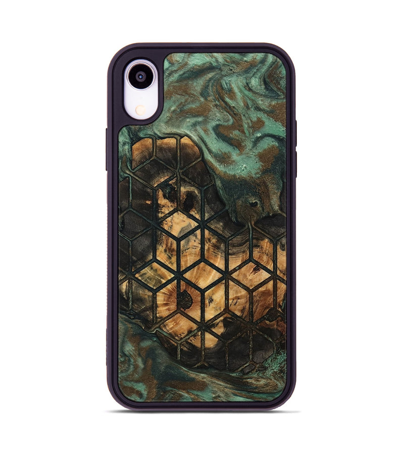 iPhone Xr Wood Phone Case - Kaison (Pattern, 802416)