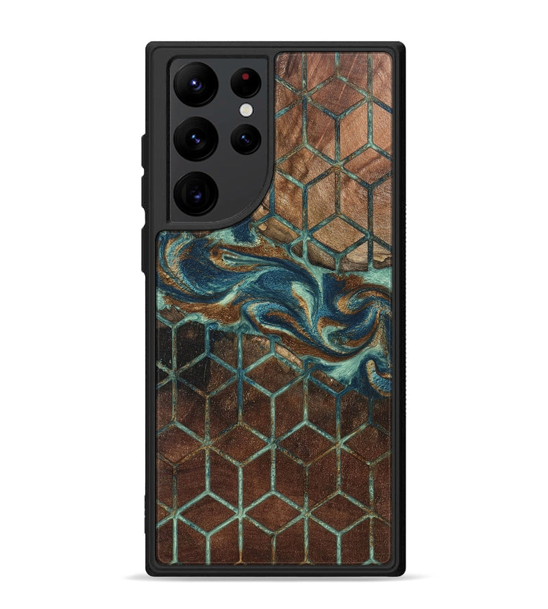 Galaxy S22 Ultra Wood Phone Case - Burton (Pattern, 802417)