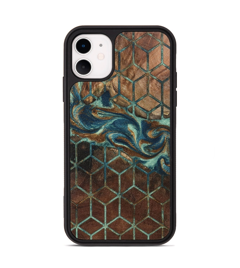 iPhone 11 Wood Phone Case - Burton (Pattern, 802417)
