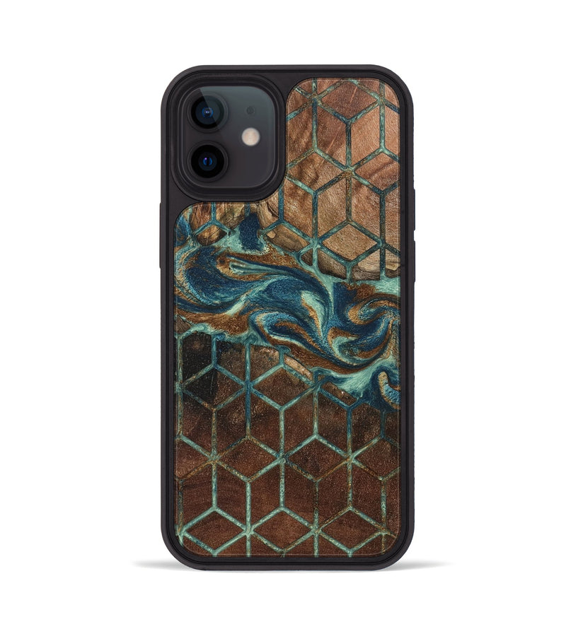 iPhone 12 Wood Phone Case - Burton (Pattern, 802417)