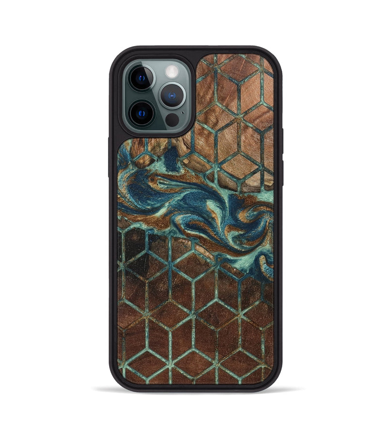 iPhone 12 Pro Wood Phone Case - Burton (Pattern, 802417)