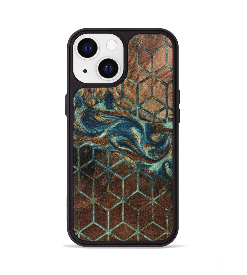 iPhone 13 Wood Phone Case - Burton (Pattern, 802417)