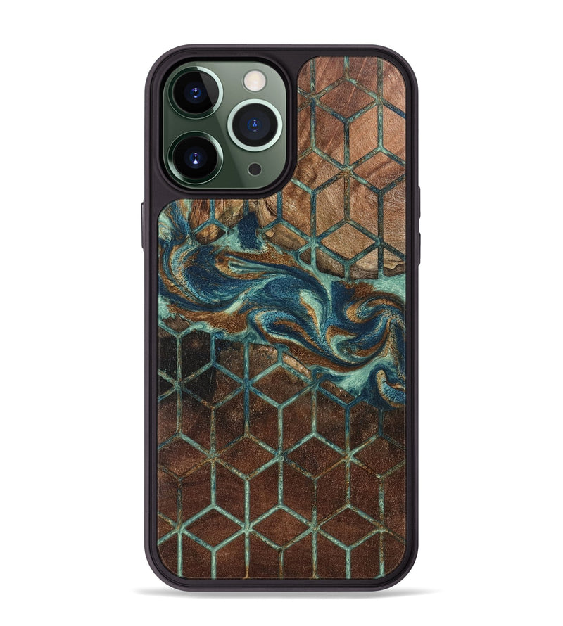 iPhone 13 Pro Max Wood Phone Case - Burton (Pattern, 802417)