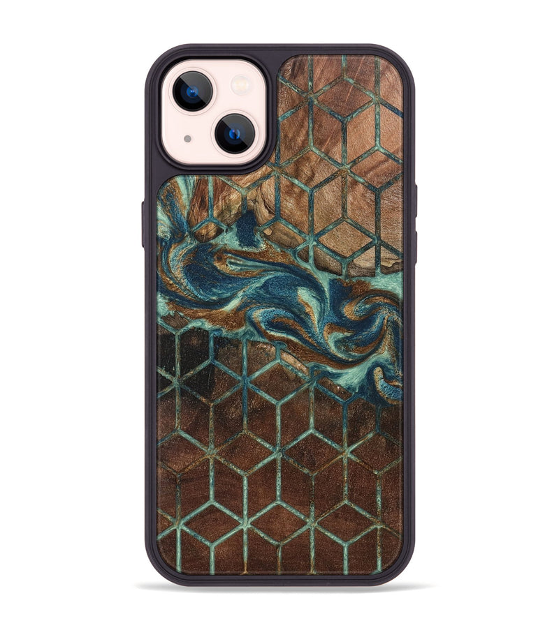 iPhone 14 Plus Wood Phone Case - Burton (Pattern, 802417)