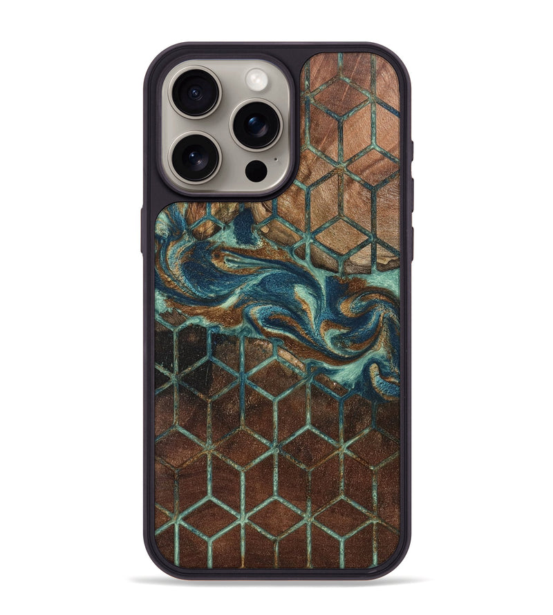 iPhone 15 Pro Max Wood Phone Case - Burton (Pattern, 802417)