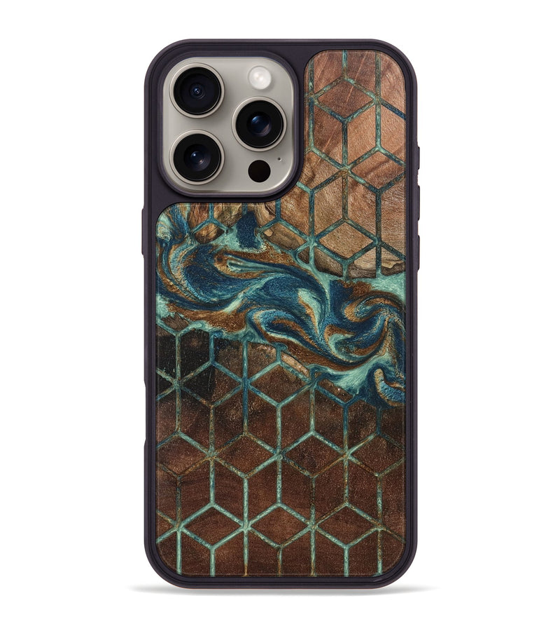 iPhone 16 Pro Max Wood Phone Case - Burton (Pattern, 802417)