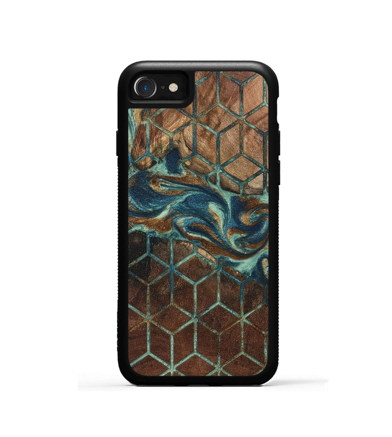 iPhone SE Wood Phone Case - Burton (Pattern, 802417)