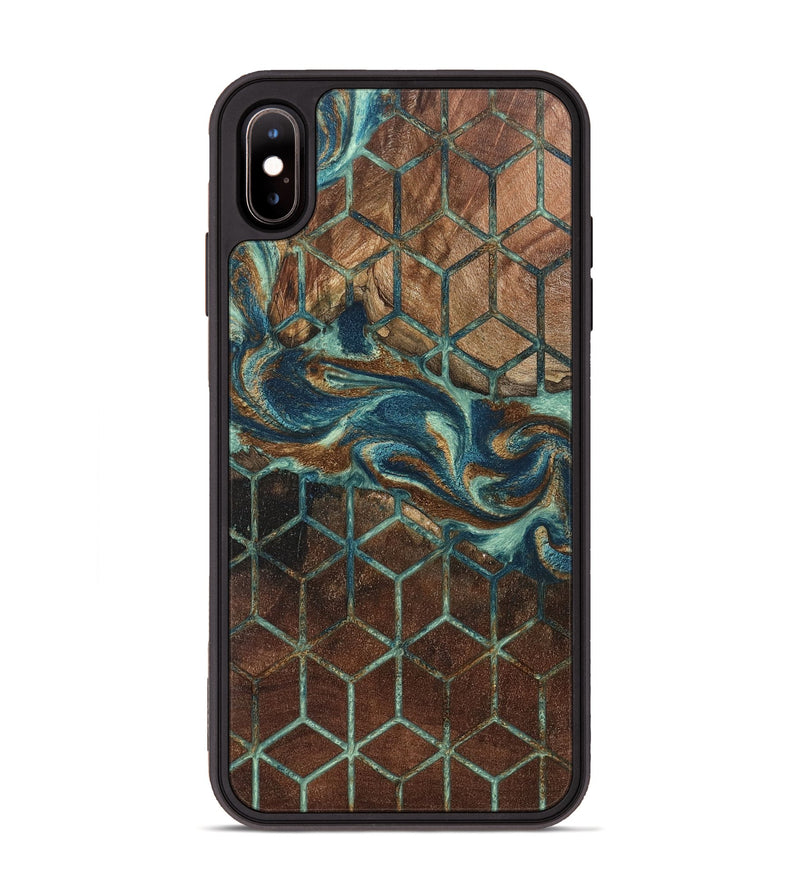 iPhone Xs Max Wood Phone Case - Burton (Pattern, 802417)