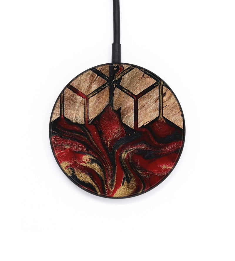 Circle Wood Wireless Charger - Yahaira (Pattern, 802418)