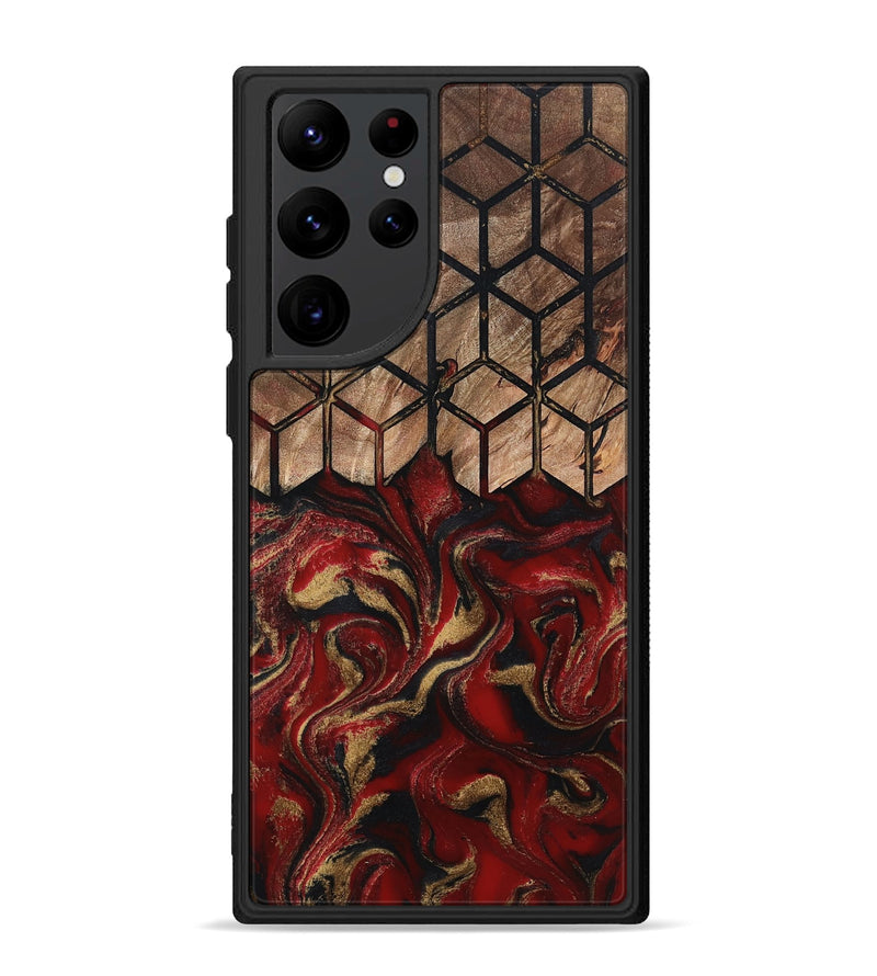 Galaxy S22 Ultra Wood Phone Case - Yahaira (Pattern, 802418)