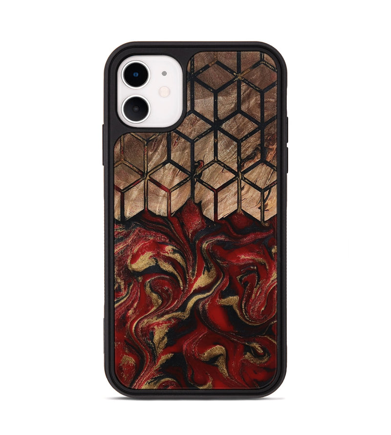 iPhone 11 Wood Phone Case - Yahaira (Pattern, 802418)