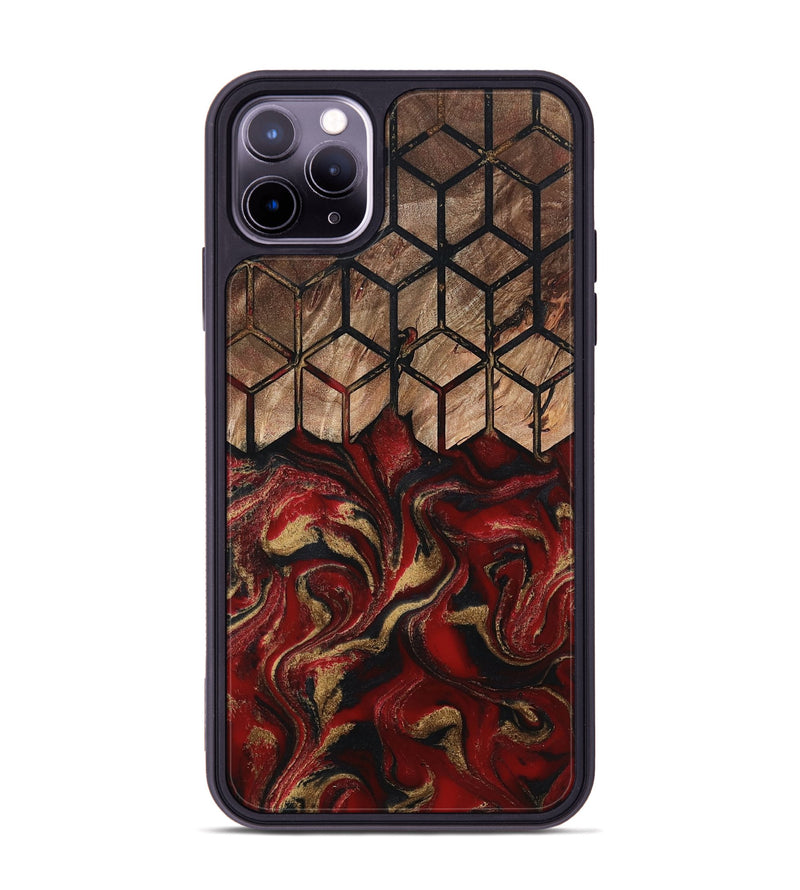 iPhone 11 Pro Max Wood Phone Case - Yahaira (Pattern, 802418)