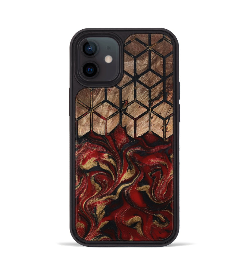 iPhone 12 Wood Phone Case - Yahaira (Pattern, 802418)
