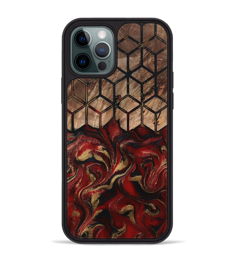iPhone 12 Pro Max Wood Phone Case - Yahaira (Pattern, 802418)