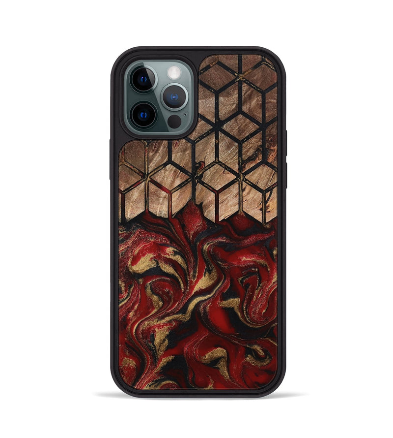 iPhone 12 Pro Wood Phone Case - Yahaira (Pattern, 802418)