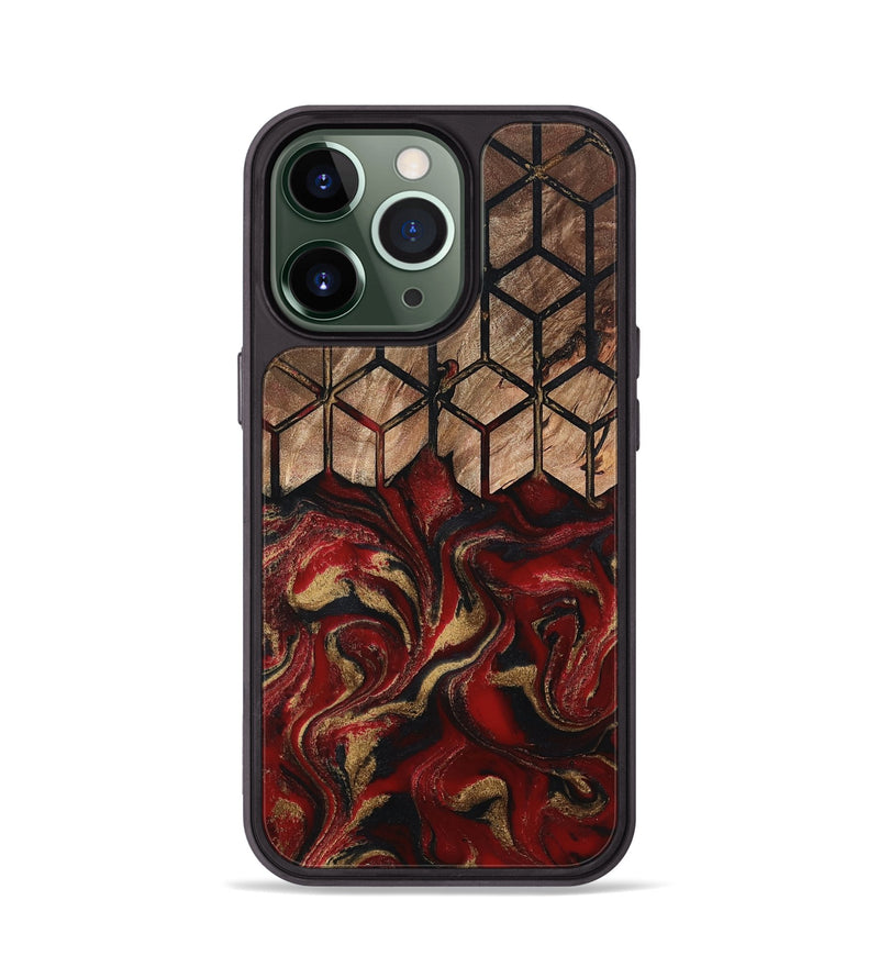iPhone 13 Pro Wood Phone Case - Yahaira (Pattern, 802418)