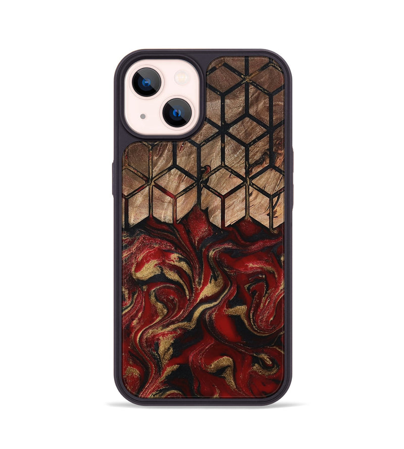 iPhone 14 Wood Phone Case - Yahaira (Pattern, 802418)