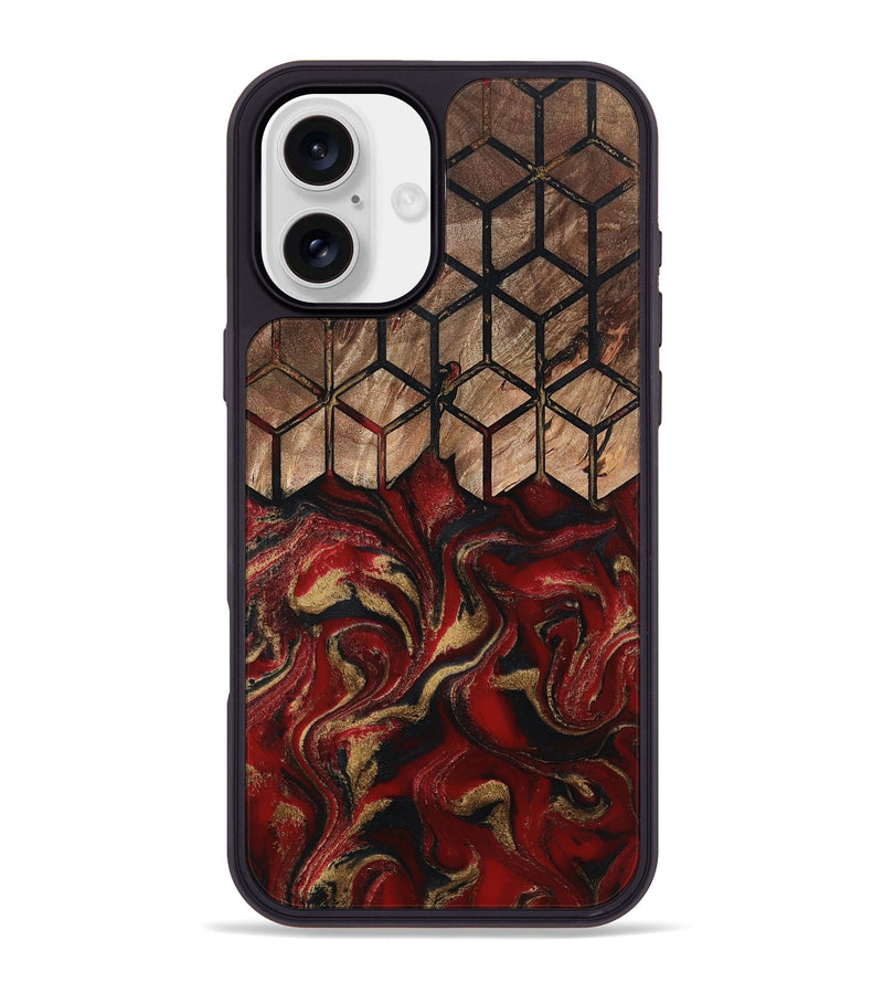 iPhone 16 Plus Wood Phone Case - Yahaira (Pattern, 802418)