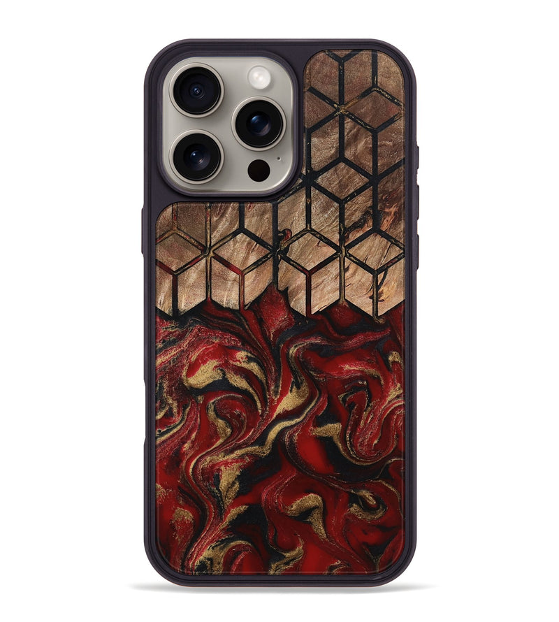 iPhone 16 Pro Max Wood Phone Case - Yahaira (Pattern, 802418)