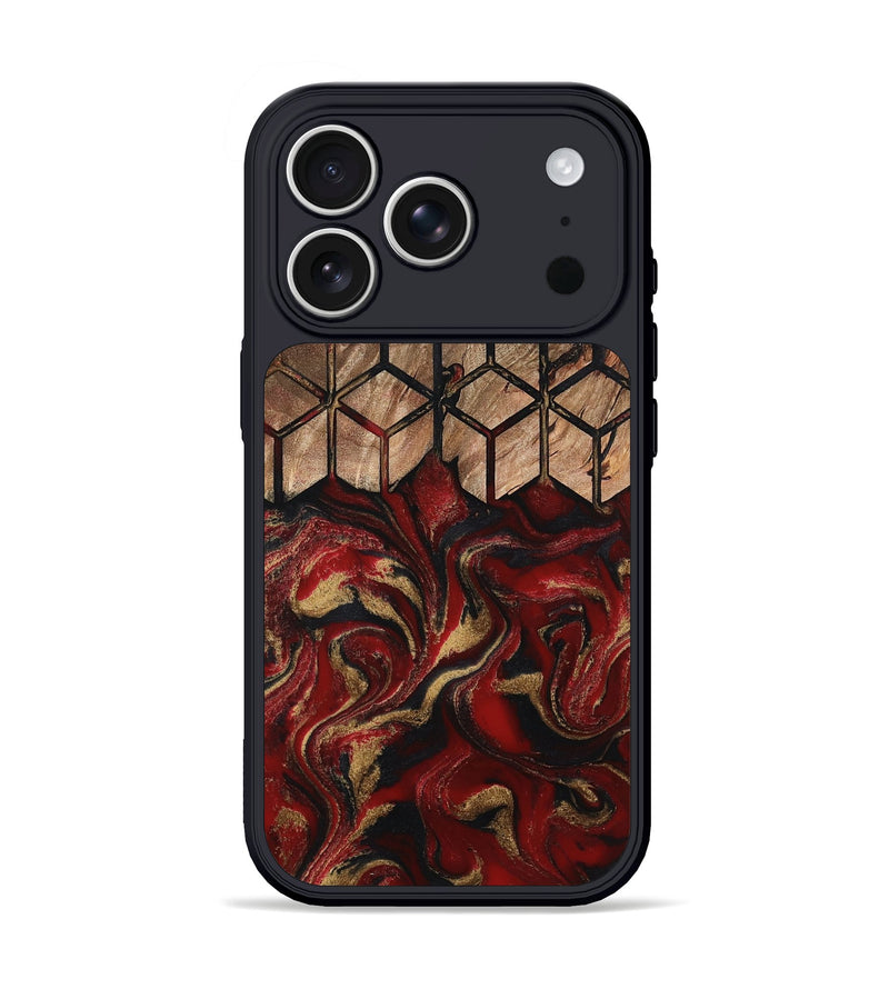 iPhone 17 Pro Wood Phone Case - Yahaira (Pattern, 802418)