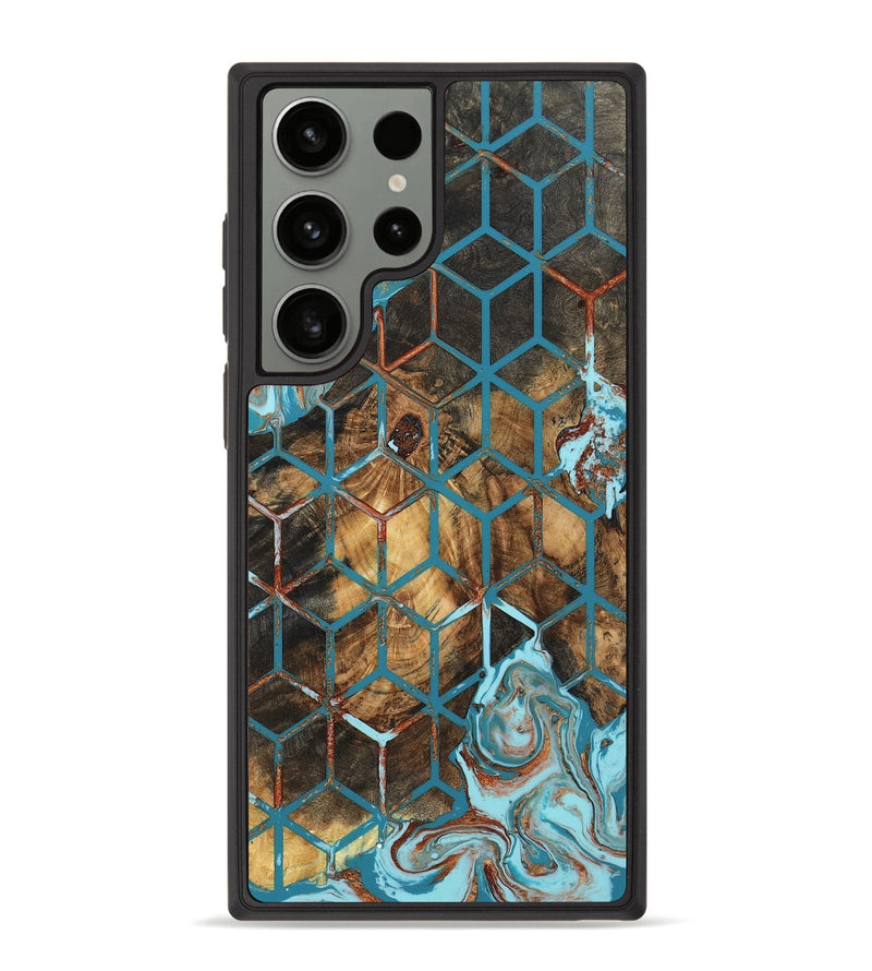 Galaxy S23 Ultra Wood Phone Case - Wesson (Pattern, 802419)