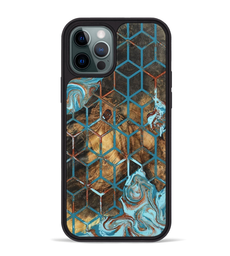 iPhone 12 Pro Max Wood Phone Case - Wesson (Pattern, 802419)