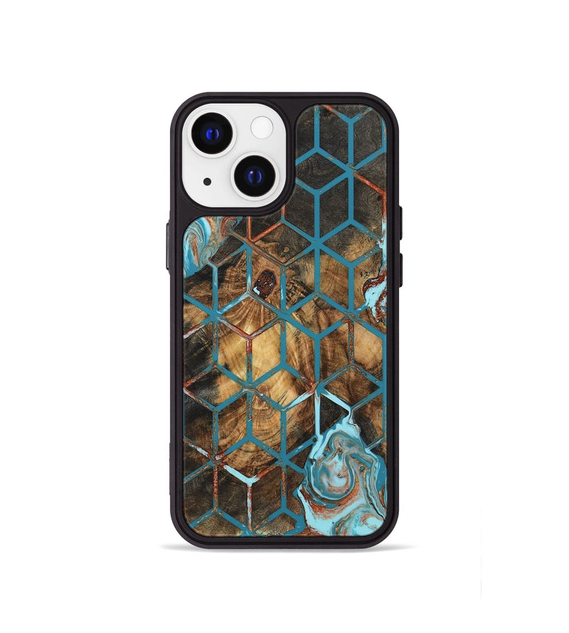 iPhone 13 mini Wood Phone Case - Wesson (Pattern, 802419)