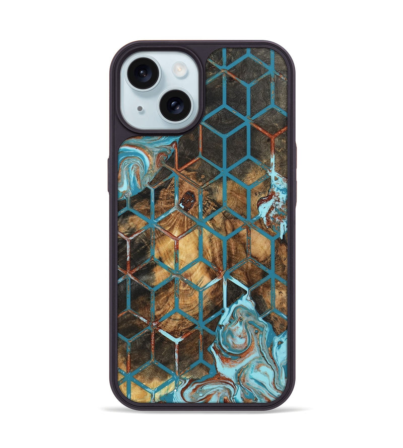 iPhone 15 Wood Phone Case - Wesson (Pattern, 802419)